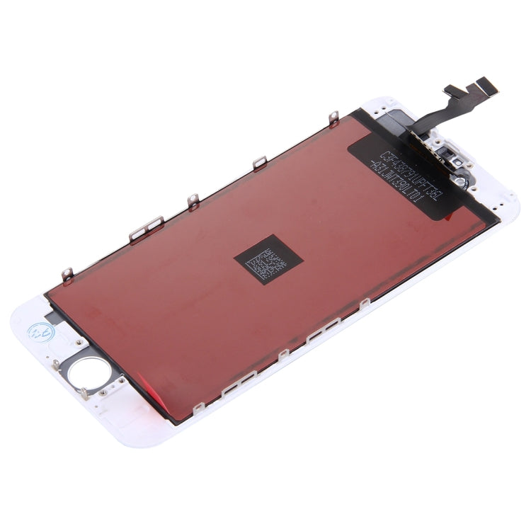 LCD Screen with Frame for iPhone 6, 3 in 1 for i6 White, For iPhone 6(TFT)