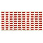 100 PCS for iPhone 6Card Ring Waterproof Sticker Water Sensitive Adhesive, For iPhone 6