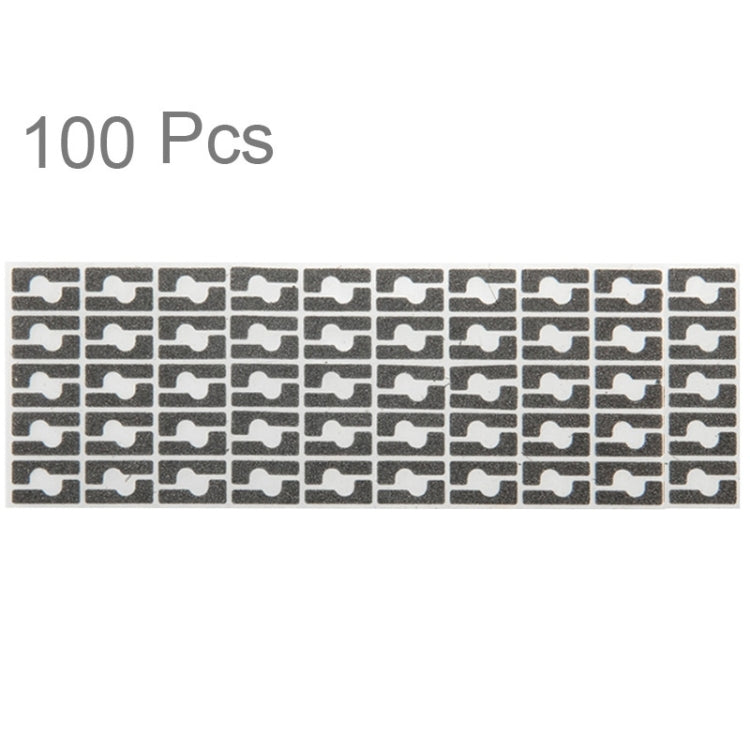 100 PCS for iPhone 6 Audio Power Iron Stick Cotton Pads, For 6