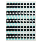 100 PCS for iPhone 6 Back Camera Flex Cable Cotton Paste Sticker, Back