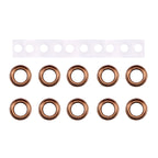 10 Pairs / Set Rear Camera Lens Ring + Flashlight Bracker for iPhone 6 Plus & 6s Plus, Rose Gold, For iPhone 6 Plus