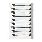 100 PCS Earpiece Speaker Cover Strip for iPhone 6s
