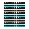 100 PCS Speaker Ringer Buzzer Back Sponge Foam Slice Pads for iPhone 6s, For iPhone 6s