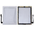 (Controller Button + Home Key Button PCB Membrane Flex Cable + Touch Panel Installation Adhesive)  Touch Panel for New iPad (iPad 3), For New iPad+Adhesive, For New iPad + Adhesive