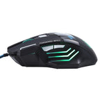 7 Buttons with Scroll Wheel 5000 DPI LED Wired Optical Gaming Mouse for Computer PC Laptop, X7 7 Buttons (Yellow), X7 7 Buttons (Black)