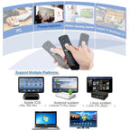 T2 Gyroscope Mini Fly Air Mouse 2.4G Android Remote Control 3D Sense Motion Stick for Desktop / Laptop, T2