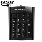 Mini USB Numeric keyboard with 19 keys, USB Numeric keyboard