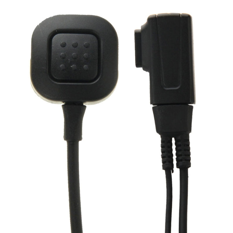 Handheld Transceiver Earpiece Headset for Walkie Talkies, 3.5mm + 2.5mm Plug