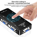 4-PORT KVM Switch, 4 Ports, 4 Ports (with USB)