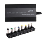 100W Universal Laptop AC / DC Adapter, Convenient Exchange Voltage, with USB 5V Port, 100W Universal Laptop AC / DC Adapter