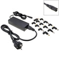 AU-90W+13 TIPS 90W 15V 6A Universal AC Power Adapter Charger with 13 Tips Connectors for Laptop Notebook, EU Plug, AU-90W