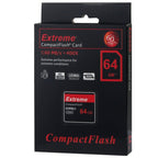 64GB Extreme Compact Flash Card, 400X Read  Speed, up to 60 MB/S (100% Real Capacity), 64GB