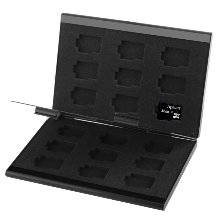 2x 9 in 1 Memory Card Protective Case Box for TF Card, Size: 93mm (L) x 62mm (W) x 10mm