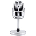 Plastic Classic Style 3.5mm Standing Microphone