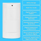 PA-525D Wired Dual Infrared and Microwave Digital Motion Detector, PA-525D Wired Detector