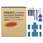 2450mAh High Capacity Business Replacement Battery for Galaxy Ace 4 / S7272 / S7270 / S7898, S7272 Gold 2450mAh