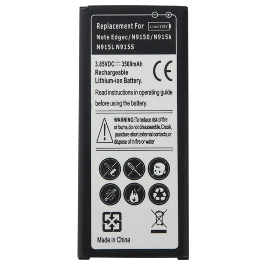 3.85V / 3500mAh Rechargeable Li-Polymer Battery for Galaxy Note Edge / N9150 / N915K / N915L / N915S, Neutral 3500mAh