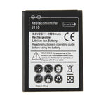 For Galaxy J1 Ace / J110 2500mAh Rechargeable Li-ion Battery(Black), Neutral 2500mAh