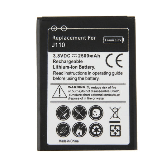 For Galaxy J1 Ace / J110 2500mAh Rechargeable Li-ion Battery(Black), Neutral 2500mAh