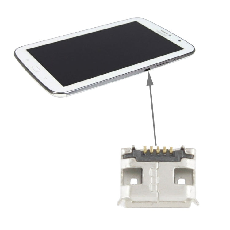 High Quality Tail Connector Charger for Lenovo A1000\A3000\A766, For Lenovo A1000