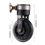 OQSPORT Folding Bicycle Auxiliary Wheel Booster Wheel