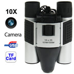 10×25mm 5 in 1 (Binocular Camera + Video Camera + Digital Camera + PC Cam + TF Card Reader) Digital Camera Binoculars,  Field of View: 101m/1000m, Size: 135 × 100 × 24mm, 10X25