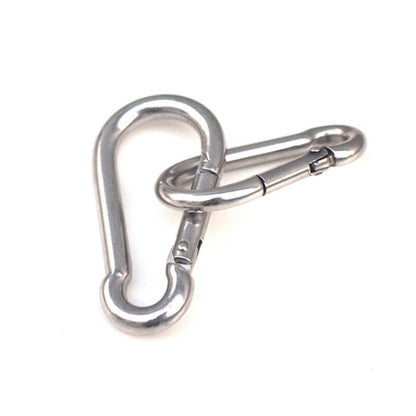 M7 Stainless Steel Carabiner Spring Hook Multi-tool Mountaineering Buckle Lock Camping Hook Rope, Inner Diameter: 6.84mm, M7