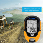 SUNROAD Multifunction LCD Digital Altimeter with Compass & Barometer & Thermometer & Hygrometer & Weather Forecast & LED Torch and Clock, Multifunction
