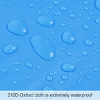 Waterproof Oxford Cloth 420D Oxford Material Camping Picnic Beach Tent Roof Tarp (Size: 215x215cm), 215x215cm Amry Green, 215x215cm Grey, 215x215cm Blue, 215x215cm Orange