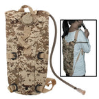 2.5L Duffle Nylon Waterbag Backpack with Tube / Waterbag, 2.5L (Black), 2.5L