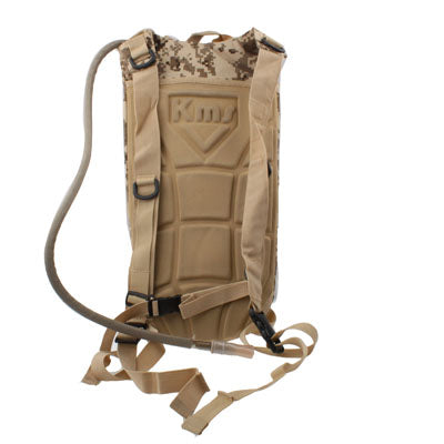 2.5L Duffle Nylon Waterbag Backpack with Tube / Waterbag, 2.5L (Black), 2.5L