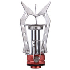WH-S001 Outdoor Portable Ultra Mini Stainless Steel Gas Stove Camping Gas Stove, WH-S001