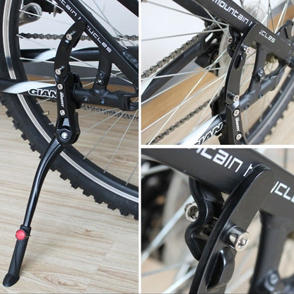 Double Installation Adjustable Bike Side Kickstand Kick Stand for Mountain Bicycle