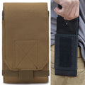 Stylish Outdoor Water Resistant Fabric Cell Phone Case, Size: approx. 17cm x 8.3cm x 3.5cm