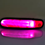 Battery Power Glow Stick Clip-on Marker Polymer Strip LED Light Flashlight, LED Green, LED Orange, LED Magenta