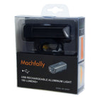 MC-QD001 180 Lumens USB Rechargeable LED Bright Aluminum Light with Handlebar Mount