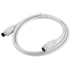 6 Pin PS/2 Keyboard / Mouse Extender Cable (PS/2 male to PS/2 female), Length: 3m, PS/2 Male to PS/2 Female, 1.2m, PS/2 Male to PS/2 Female, 3m