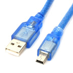 USB 2.0 AM to Mini 5pin USB cable, Length: 30.5cm