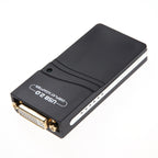 USB 2.0 to VGA, DVI, HDMI Adapter, Resolution: 1280*1024, Resolution: 1280*1024, Resolution: 1920*1080, Resolution: 2048*1152