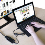 USB 2.0 to VGA, DVI, HDMI Adapter, Resolution: 1280*1024, Resolution: 1280*1024, Resolution: 1920*1080, Resolution: 2048*1152