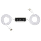 High Speed USB 2.0 Smart KM Link Cable, PC to PC Keyboard & Mouse Share, Plug and Play, Length: 165cm