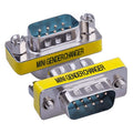 Serial RS232 DB9 9 Pin Female to Female Adapter Converter, RS232 Male to Male, RS232 Female to Female