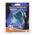USB 2.0 to DB25 Pin Female Cable, Length: 1.5m, USB to DB25 Female (Blue)