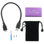 6gb/s mSATA Solid State Disk SSD to USB 3.0 Hard Disk Case