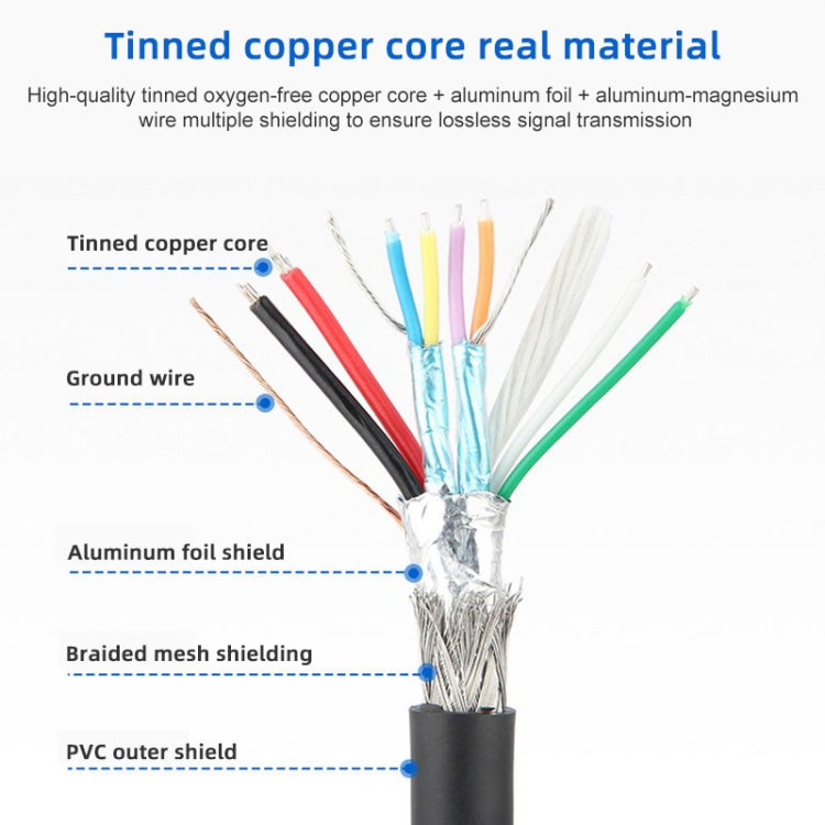 5 Pin Motherboard Female Header to USB 2.0 B Male Adapter Cable, Length: 50cm, 5 Pin Motherboard to USB BM