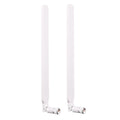 2 PCS B593 5dBi SMA Male 4G LTE Router Antenna, B593 5dBi Antenna White, B593 5dBi Antenna Black