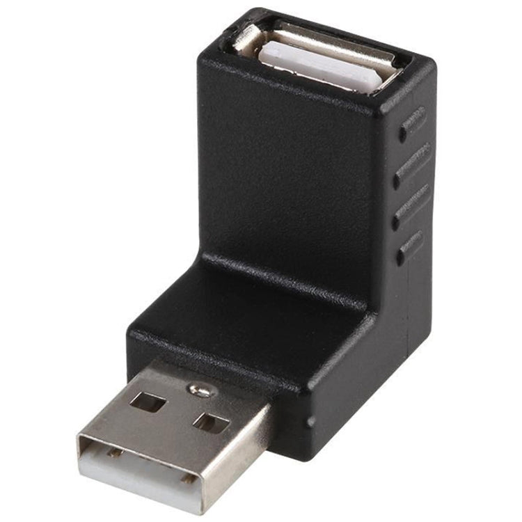 USB 2.0 AM to AF Adapter with 90 Degree Angle, 90 Degree Up Angled, 90 Degree Down Angled