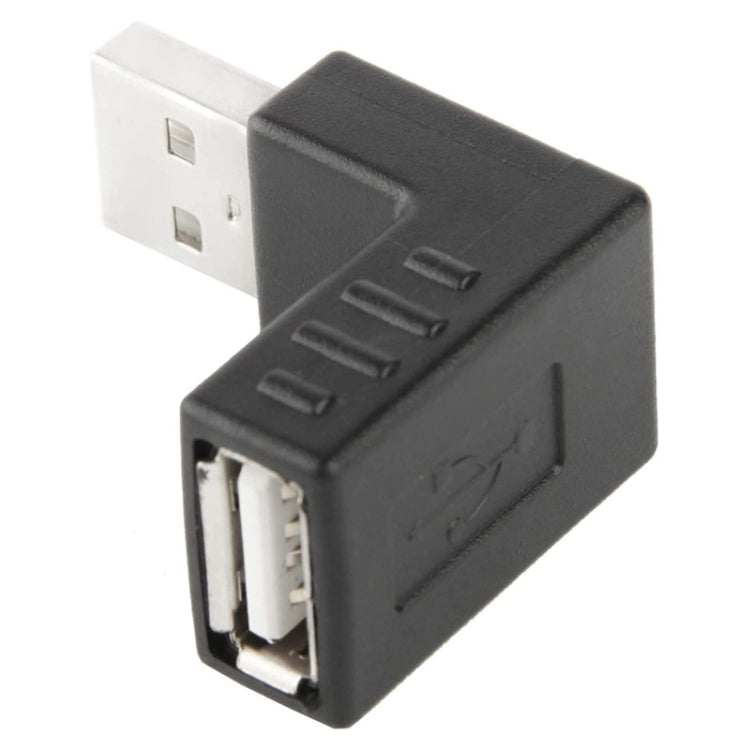 USB 2.0 AM to AF Adapter with 90 Degree Angle, 90 Degree Up Angled, 90 Degree Down Angled