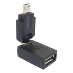 USB 2.0 AM to Mini USB 360 Degree Swivel Adapter, USB 2.0 AM