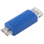 Super Speed USB 3.0 AF to USB 3.0 Micro-B Male Adapter, AF to Micro BM